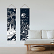 AHANDMAKER 2 Pcs Mountain and Lake Tapestry AJEW-WH0399-020-4