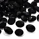 Faceted Oval Glass Pointed Back Rhinestone Cabochons RGLA-A010-6x8mm-S18-1