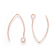 Ion Plating(IP) 304 Stainless Steel Earring Hooks STAS-L216-03A-RG-1