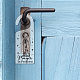 Acrylic Notice Door Hanger Sign AJEW-WH0501-010-5