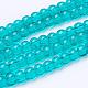 Spray Painted Crackle Glass Beads Strands CCG-Q001-4mm-15-2