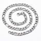 304 Stainless Steel Figaro Chain Necklaces NJEW-K089-04P-1