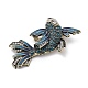 Эмалевые булавки в виде золотой рыбки JEWB-E041-01AB-01-2