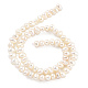 Нити из натурального культивированного пресноводного жемчуга PEAR-C003-06E-3