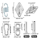 Set di accessori per appendere l'amaca in acciaio inossidabile FIND-WH0075-57-2