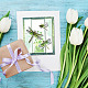 GLOBLELAND Dragonfly Clear Stamps for DIY Scrapbooking Insect Dragonfly Silicone Stamp Seals Transparent Stamps for Cards Making Photo Album Journal Home Decoration 6.3×4.33inch DIY-WH0448-0488-4