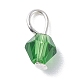 Faceted Glass Charms PALLOY-JF01126-2