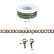 Bausatz für Halsketten in Regenbogenfarben zum Selbermachen DIY-YW0005-90-3