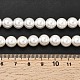 Гальванические оболочки жемчужные бусы пряди BSHE-K017-8mm-4