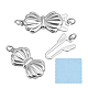 925 Sterling Silber Boxschließen&nbsp;STER-GO0001-67P-1