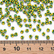 8/0 Two Tone Opaque Glass Seed Beads SEED-T006-01B-A05-5