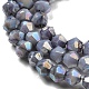 Cuisson opaque de perles de verre peintes DGLA-F002-01C-4