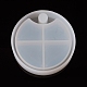 DIY 4 Fächer runde geschichtete rotierende Aufbewahrungsbox AJEW-WH0022-13-2