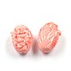 Chinese Cabbage with Buddha Dyed Synthetical Coral Beads CORA-P001-17-2