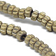 Electroplate Non-magnetic Synthetic Hematite Beads Strands G-T061-47D-3