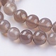 Chapelets de perles d'agate naturelle X-G-G583-10mm-08-3