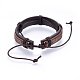 Leather Cord Bracelets BJEW-F347-09A-3