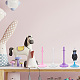 DELORIGIN 16 Sets 4 Colors Plastic Doll Stand Support Frame DIY-DR0001-07-6