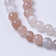 Chapelets de perles de sunstone naturelle naturelles G-F568-227-6mm-3