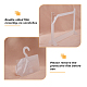 Transparent Acrylic Mini Photocard Hanger Rack ODIS-WH0002-47-3