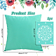 OLYCRAFT Self-Adhesive Silk Screen Printing Stencil Reusable Pattern Stencils Flower Pattern for Painting on Wood Fabric T-Shirt Wall Chalkboards Wood Ceramic Home Decorations (28x22cm) - #02 DIY-WH0173-047-02-2