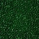 ガラスシードビーズ  トランスペアレント  ラウンド  濃い緑  8/0  3mm  穴：1mm  約2222個/100g X1-SEED-A004-3mm-7B-2
