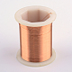 Alambre de joyería de cobre redondo CWIR-R002-0.4mm-10-1