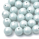 Perles acryliques de style peint par pulvérisation MACR-T010-18mm-02-1