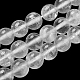 Natürliche runde Perlenstränge aus Regenbogenmondstein G-M263-C-02A-2