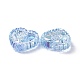 Placage uv perles acryliques irisées arc-en-ciel OACR-P016-02-3