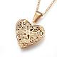 304 Stainless Steel Diffuser Locket Pendant Necklaces NJEW-P169-01D-1