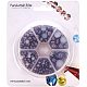 PandaHall Elite 690pcs 4/5/6/8/10/12mm Half Round Imitation Pearl ABS Acrylic Dome Cabochons for Jewelry Making SACR-PH0001-46-6