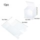 Frosted PVC Rectangle Favor Box Candy Treat Gift Box CON-BC0006-37-2