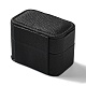 Прямоугольные коробки для хранения колец из искусственной кожи CON-K002-06A-2