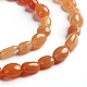 Chapelets de perles en aventurine rouge naturelle G-D0002-B30-3