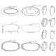 Anattasoul 17 pz 17 set di gioielli cuore & foglia & fiore & infinito stile SJEW-AN0001-41-1