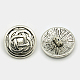 Tibetan Style Shank Buttons X-BUTT-I003-AS-1