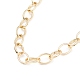 Brass Cable Chain Necklace for Men Women X-NJEW-JN03735-6