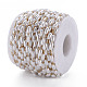 304 cadenas de perlas de imitación de plástico abs y acero inoxidable CHS-S008-014B-G-3