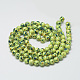 Baking Painted Glass Beads Strands DGLA-S115-8mm-K09-2