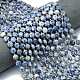 Натуральное синее пятно нитки из бисера яшмы&nbsp;G-C116-A73-02-1