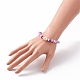 Polymer Ton Heishi Perlen Stretch Armbänder BJEW-JB05773-7