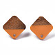Risultati per orecchini a bottone in resina e legno di noce MAK-N032-021A-4