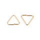 Brass Triangle Linking Ring KK-N232-331A-02-2