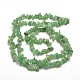 Verts puce aventurine chapelets de perles naturelles X-G-M205-10B-2
