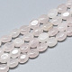 Chapelets de perles en quartz rose naturel G-S357-B07-1