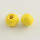 Perle di legno naturale tinte X-WOOD-Q006-8mm-03-LF-1