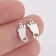 304 Stainless Steel Charms STAS-CJC0008-16P-4