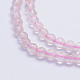 Chapelets de perles en morganite naturelle G-L478-08-4mm-2