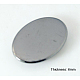 Non-magnetic Synthetic Hematite Cabochons G-E003-30x22x6mm-2